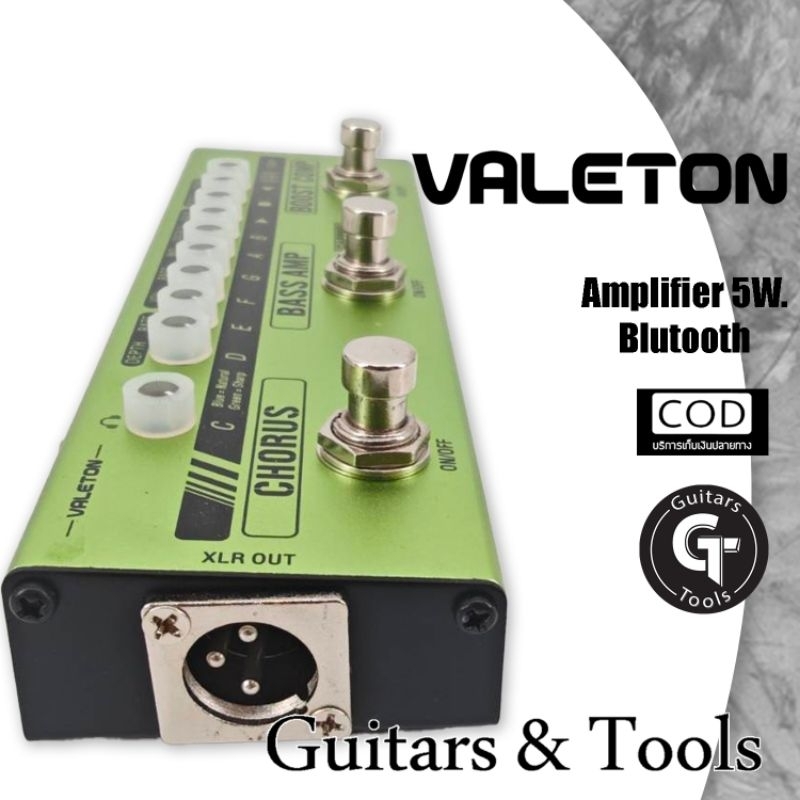 Valeton Dapper Bass Mini | เอฟเฟคเบส Multieffect คุณภาพดี 🎉มีเก็บปลายทาง