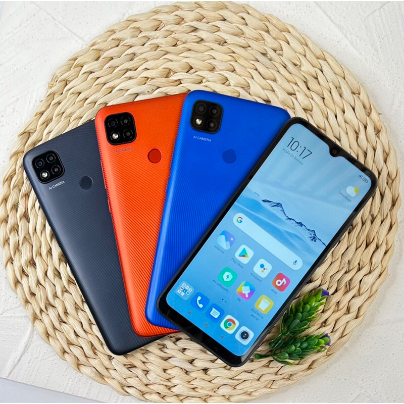 Redmi 9c โทรศัพท์มือสองงานพร้อมใช้สภาพสวย(แถมฟรีชุดชาร์จ)