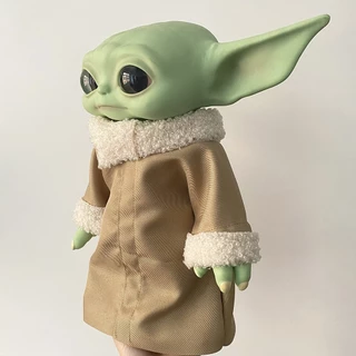 MVP 🔥โมเดล Baby Yoda จัดส่งจากประเทศไทย Baby Yoda ขนาด 28 ซม. น่ารักมาก❤ ฟิกเกอร์สะสม
