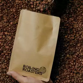 Rolling Roasters เมล็ดกาแฟคั่วกลาง HOUSE BLEND - ขนาด 200g