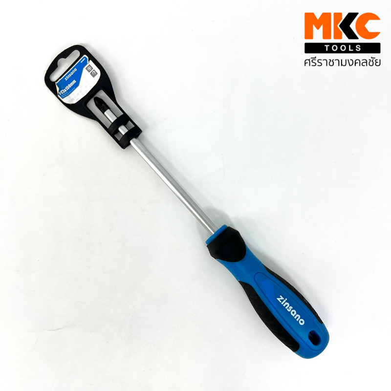 ZINSANO ไขควงแฉกด้ามหุ้มยาง 6" PZ3 Z020654