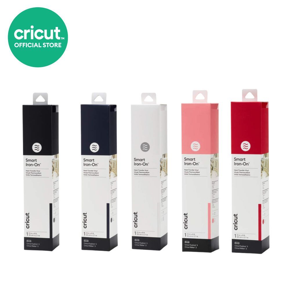 Cricut Smart Iron-On ขนาด 13 นิ้วx9 ฟุต ใช้กับเครื่องตัดรุ่น Explore3 และ Maker3