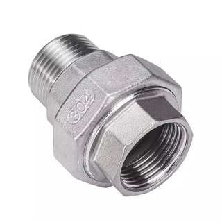 Union Stainless 304 ยูเนี่ยนเกลียวนอก-ใน มีขนาด 1/4''-2 นิ้ว