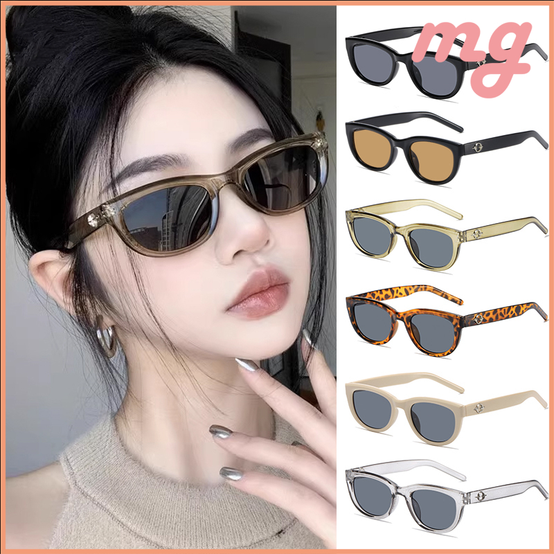 (จัดส่งจากกทม.) แว่นแฟชั่นสไตล์เรโทร 2024 รุ่นใหม่ แว่นกันแดดทรงแคทอาย 1-7 สี ให้คุณเลือก เหมาะสำหรับใส่ขับรถ ป้องกันรัง