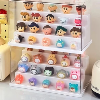 กล่องใส่โมเดล กล่องใส่ art toy กล่องใส่ตุ๊กตา กล่องใสกันฝุ่นกันรอย สามารถซ้อนได้ถึง 4 ชั้น ง่ายต่อการจัดเก็บ