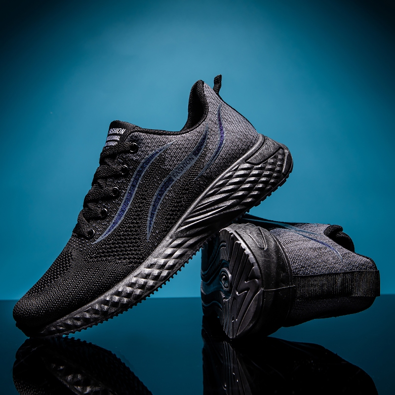 Casual Shoes รองเท้าผู้ชาย รองเท้าแฟชั่น ผ้าFlyknit W93 - รูปที่ 3