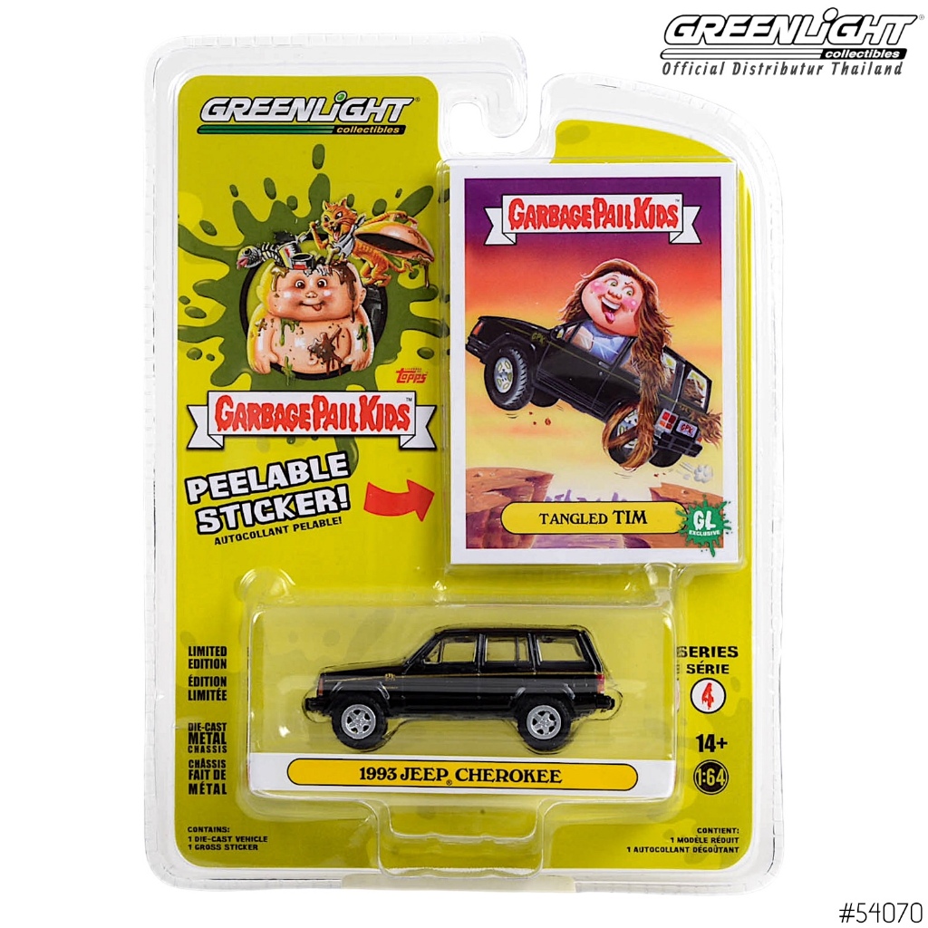 Greenlight Collectibles - 1993 Jeep Cherokee (Garbage Pail Kids) 1:64 54070