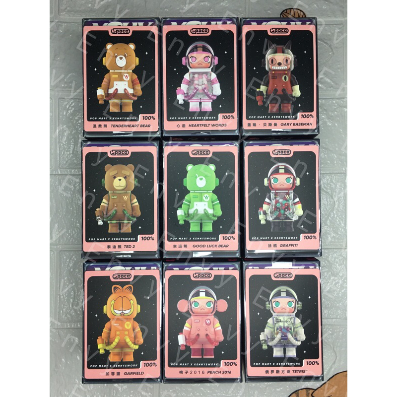 พร้อมส่ง ของแท้ POP MART MEGA SPACE MOLLY 100% Series 3 [ แบบเลือกตัว ]