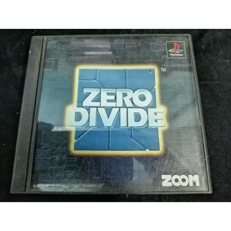 Zero divide PS1 แผ่น​แท้​โซน​ญี่ปุ่น