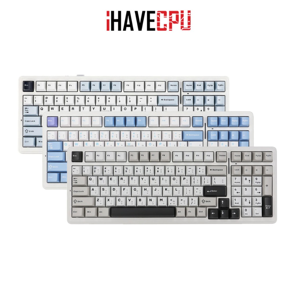 iHAVECPU KEYBOARD (คีย์บอร์ด) AULA F99 (EN/TH)