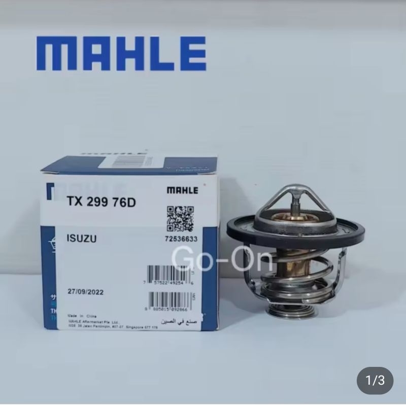 (76.5องศา)(รุ่นก่อนคอมมอนเรล) Mahle วาล์วน้ำ+โอริง อีซูซุ ISUZU TFR , DMAX 03-05