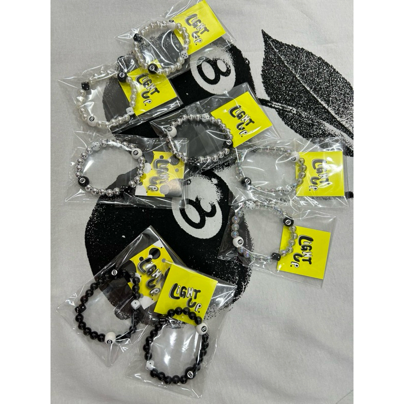 สร้อยข้อมือ 8ball dice bracelets 4 color ลูกเต๋า ลูกบอล y2k 🎱🎲💛
