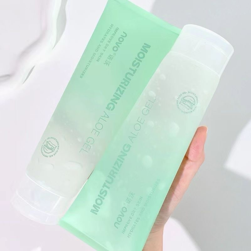 6239 (ใหม่/แท้) NOVO MOISTURIZING ALOE GEL เจลบำรุงผิวหน้าและผิวกาย จากว่านหางจระเข้ เจลสารพัดประโยชน์