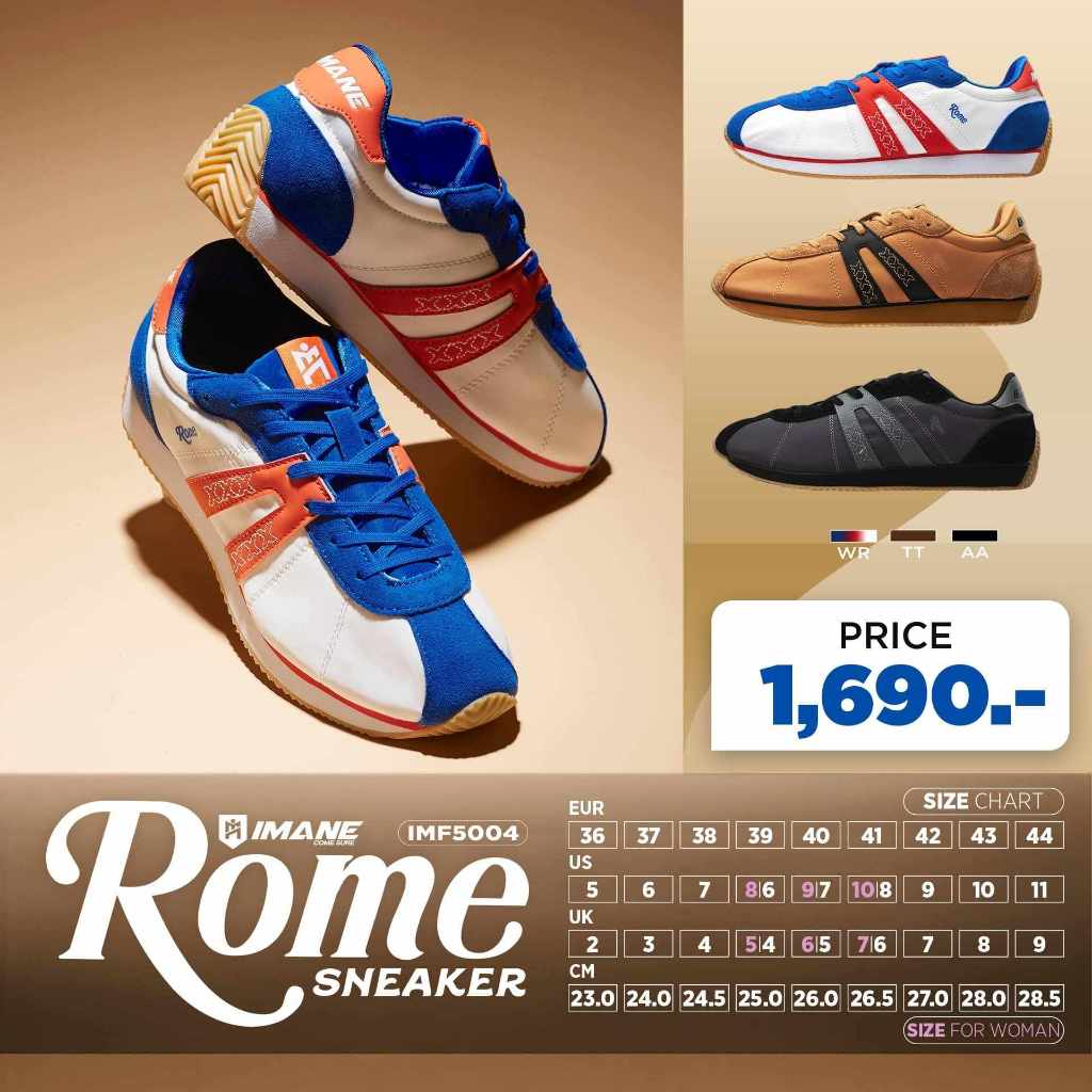 รองเท้าผ้าใบ IMANE IMF5-004, IMF5004