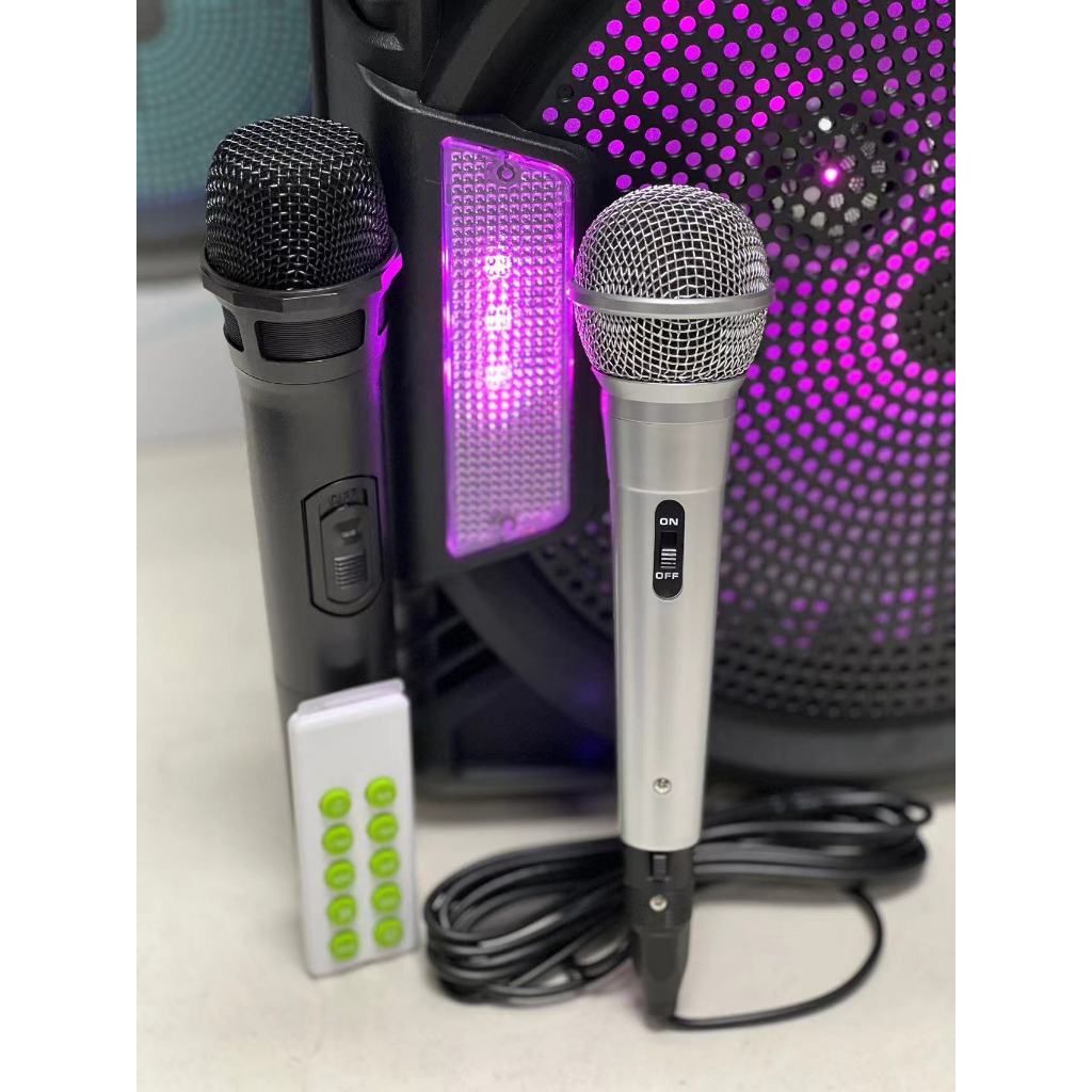 ลำโพงบลูทูธ รุ่น GTS-2069 ดอก12นิ้ว แถมไมค์ลอย/ไมค์สาย/รีโมท รองรับAUX TF USB ปรับเบสและแอคโค่ได้ สินค้าพร้อมส่ง จาก กทม - รูปที่ 7