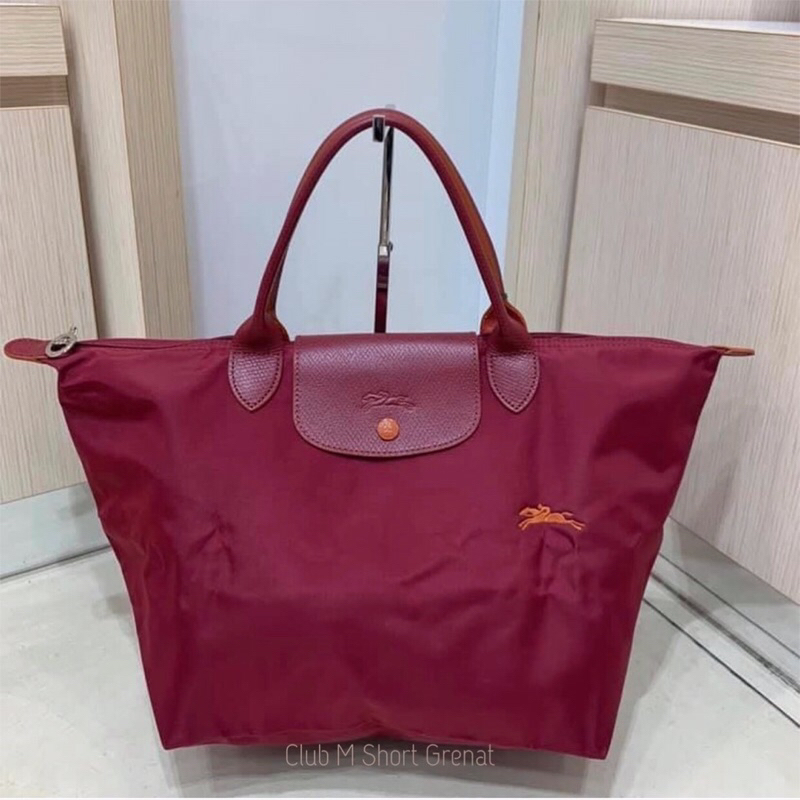 * Pre Order * Longchamp ไซส์ M หูสั้น รุ่น Club & Green (เลือกสีด้านใน)