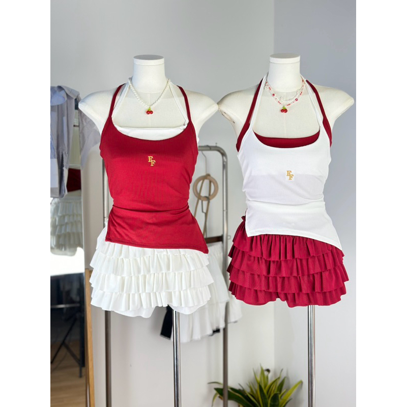 มีส่งด่วน !! กางเกง กระโปรง ระบาย 4 ชั้น - รูปที่ 2