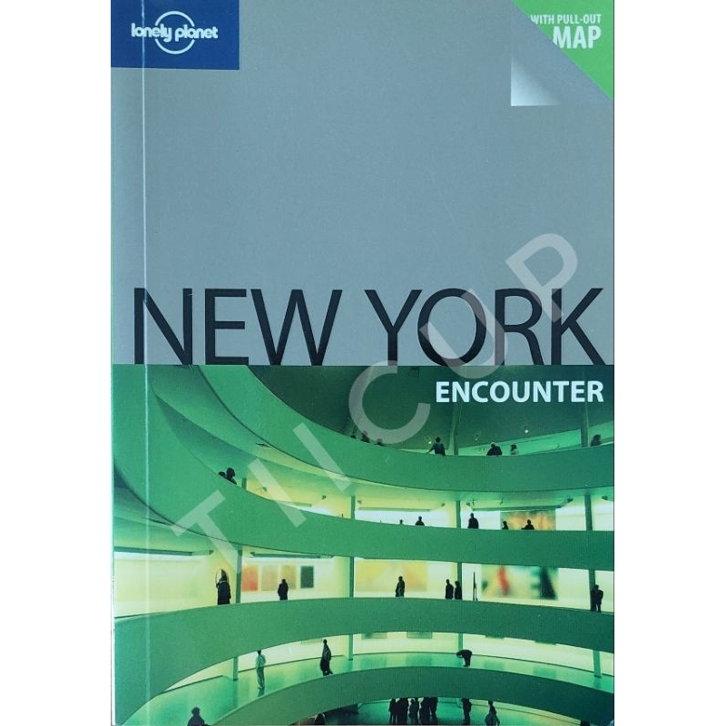 lonely planet New York City encounter series with pull-out map! free shipping, 2nd edition 2009