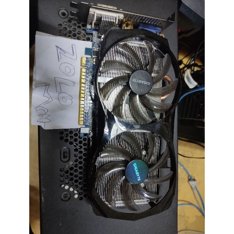 Gtx 650ti 2g ddr5  ไม่มีกล่อง ต่อไฟ 6 พิน