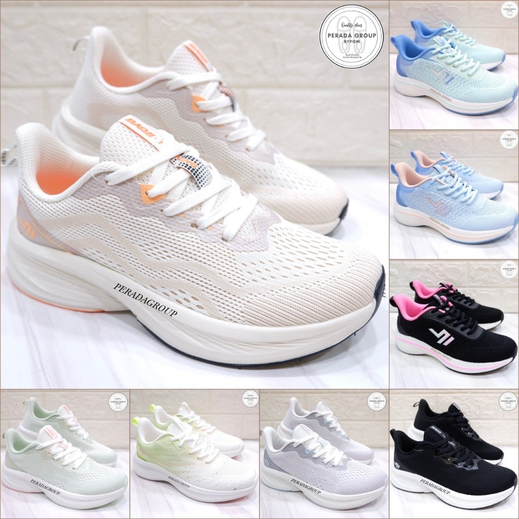 Sale 499 Baoji FOR Running แท้ % รองเท้าผ้าใบ รองเท้าวิ่ง รุ่น BJW999 / BJW1068 ไซส์ 37-41