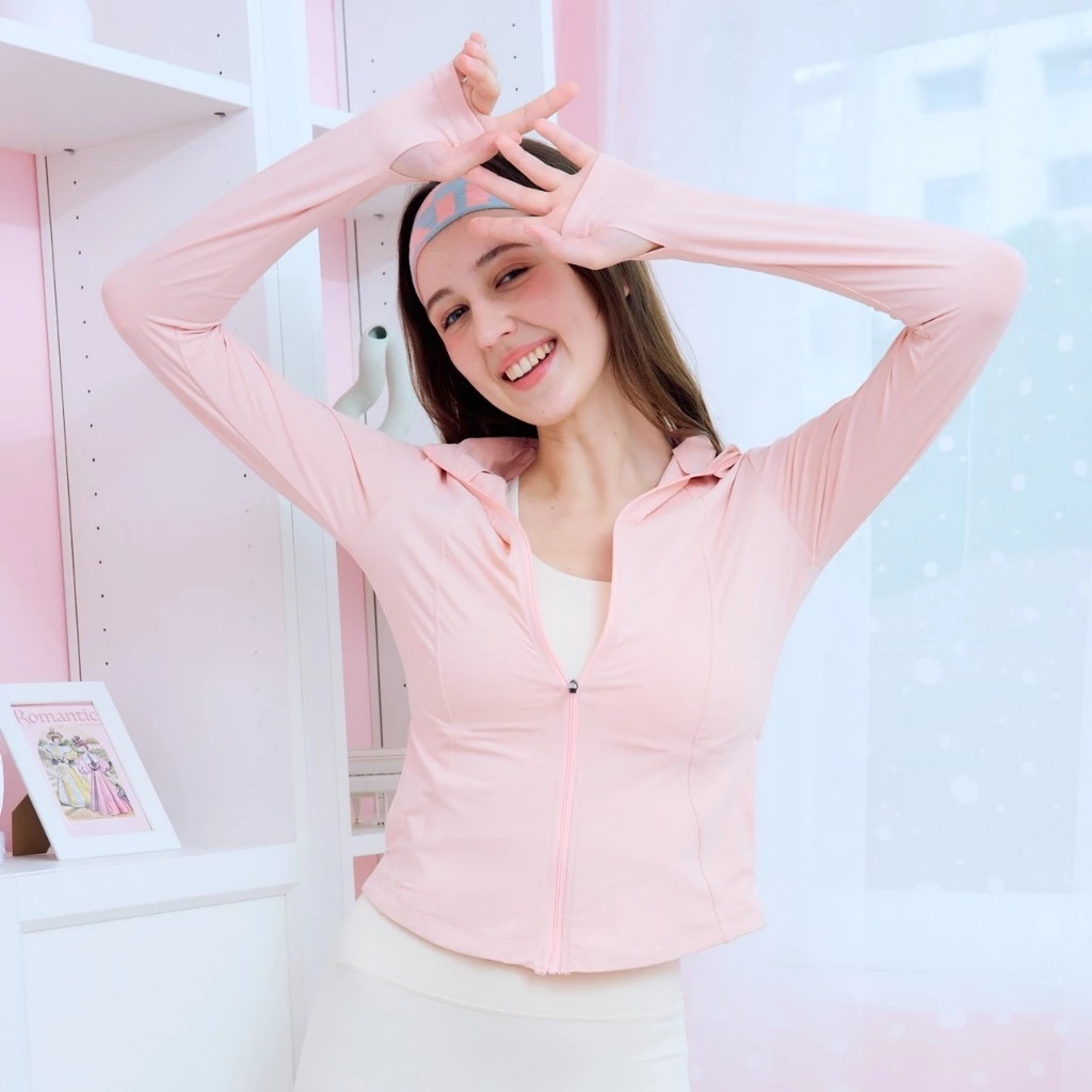 Darlyn - Bella Jacket เสื้อคลุมกันแดด เสื้อแจ็คเก็ตกันแสง UV เสื้อกันแสงแดด ป้องกันรังสียูวี thumbnail 3