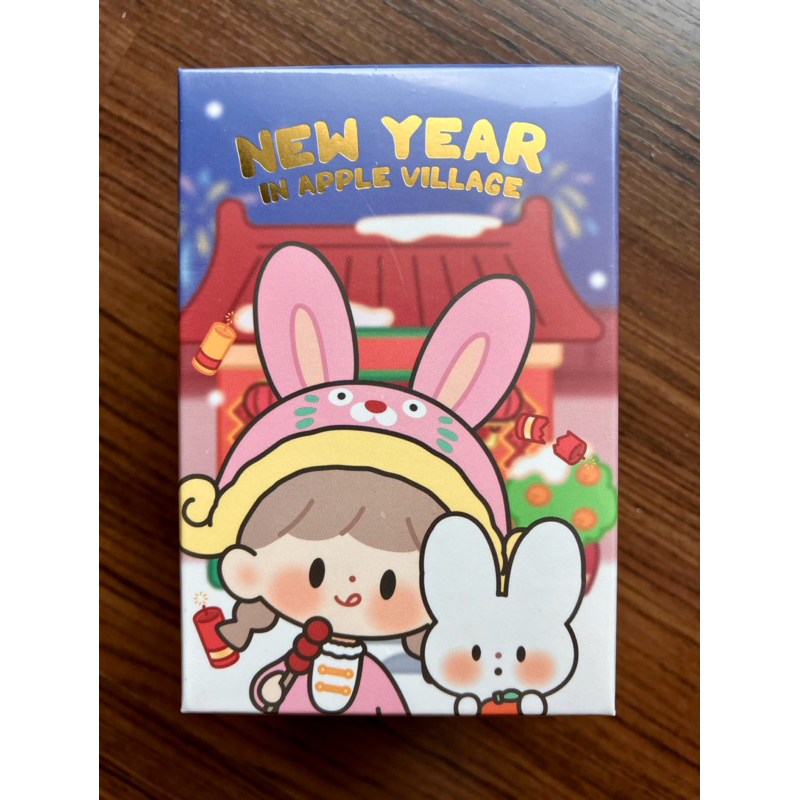 ✅พร้อมส่ง(จุ่มลุ้นsecret)✅ Finding Unicorn zZoton New Year In Apple Village Series Blind Box