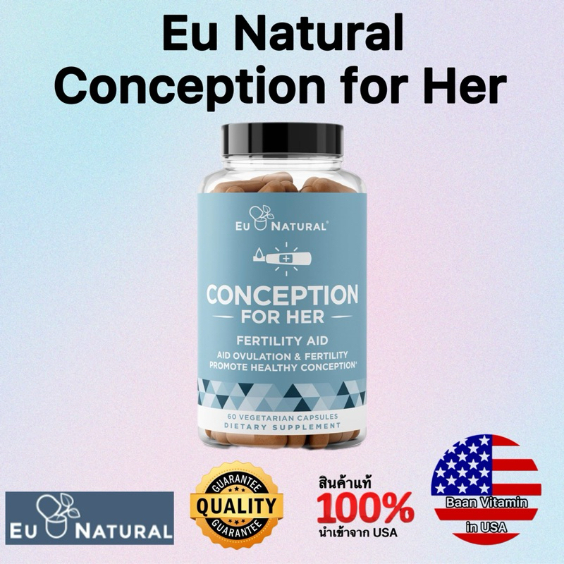 Eu natural Conception for Her 60 Capsules
