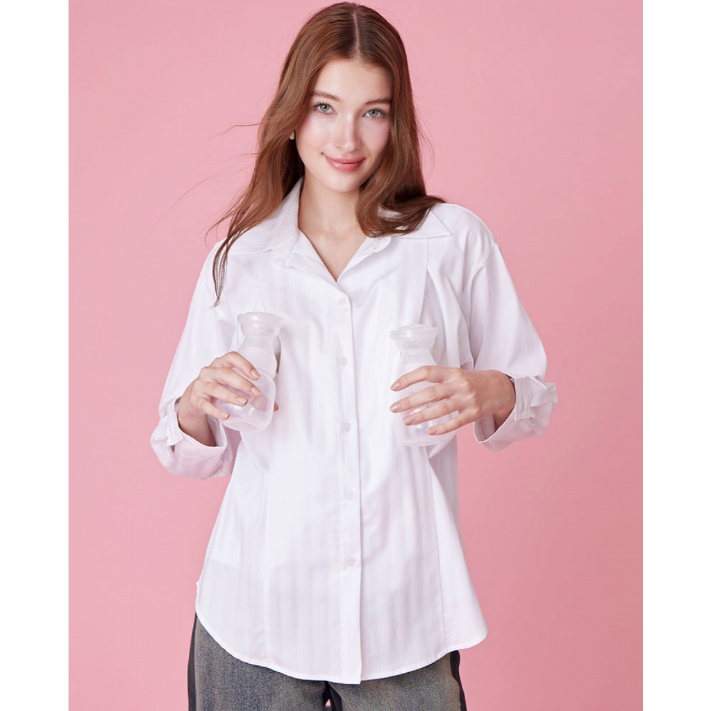 Nitan (นิทาน) เสื้อให้นม รุ่น Miguel Maternity and Nursing Top