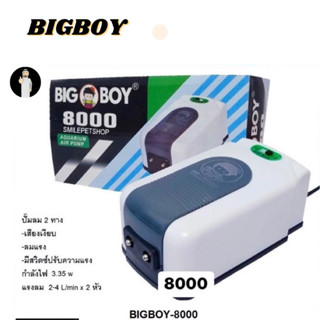 Bigboy-8000(ปั๊มลม 2 ทาง ลมแรง เสียงเงียบ ปรับความแรงได้)