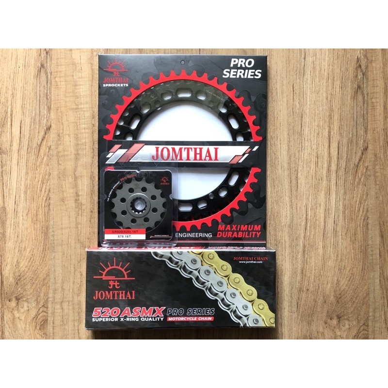 โซ่สเตอร์ SR400/SR500 (ขนาด520)จอมไทย