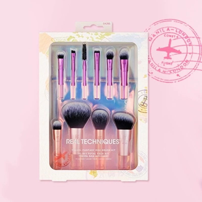 เซตแปรงแต่งหน้า REAL TECHNIQUES Travel Fantasy Mini Brush Kit Limited Edition #ของแท้100%