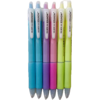 ปากกา ลูกลื่น EDUHOW No.OG-5676 หัว 0.5 หมึกสีน้ำเงิน (พร้อมส่ง)