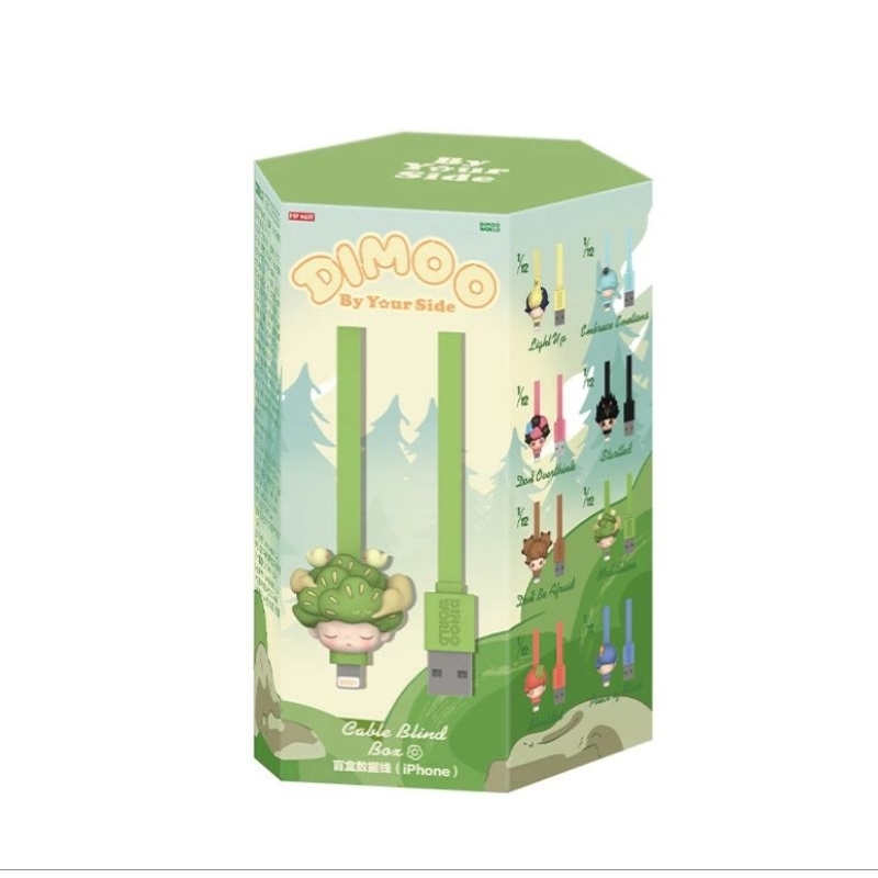 DIMOO By Yo Side Series-Cable Blind Box สายชารจ์โทรศัพท์มือถือ Dimoo iPhone Type-C  พร้อมส่ง