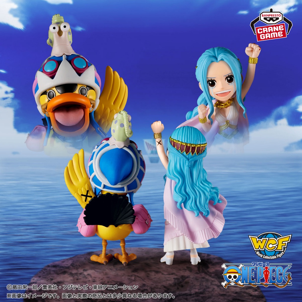 (พร้อมส่ง) One piece World Collectable Figure Log Stories #13 - Vivi & Karoo -โมเดลวันพีชฟิกเกอร์วันพีชของแท้ 100%