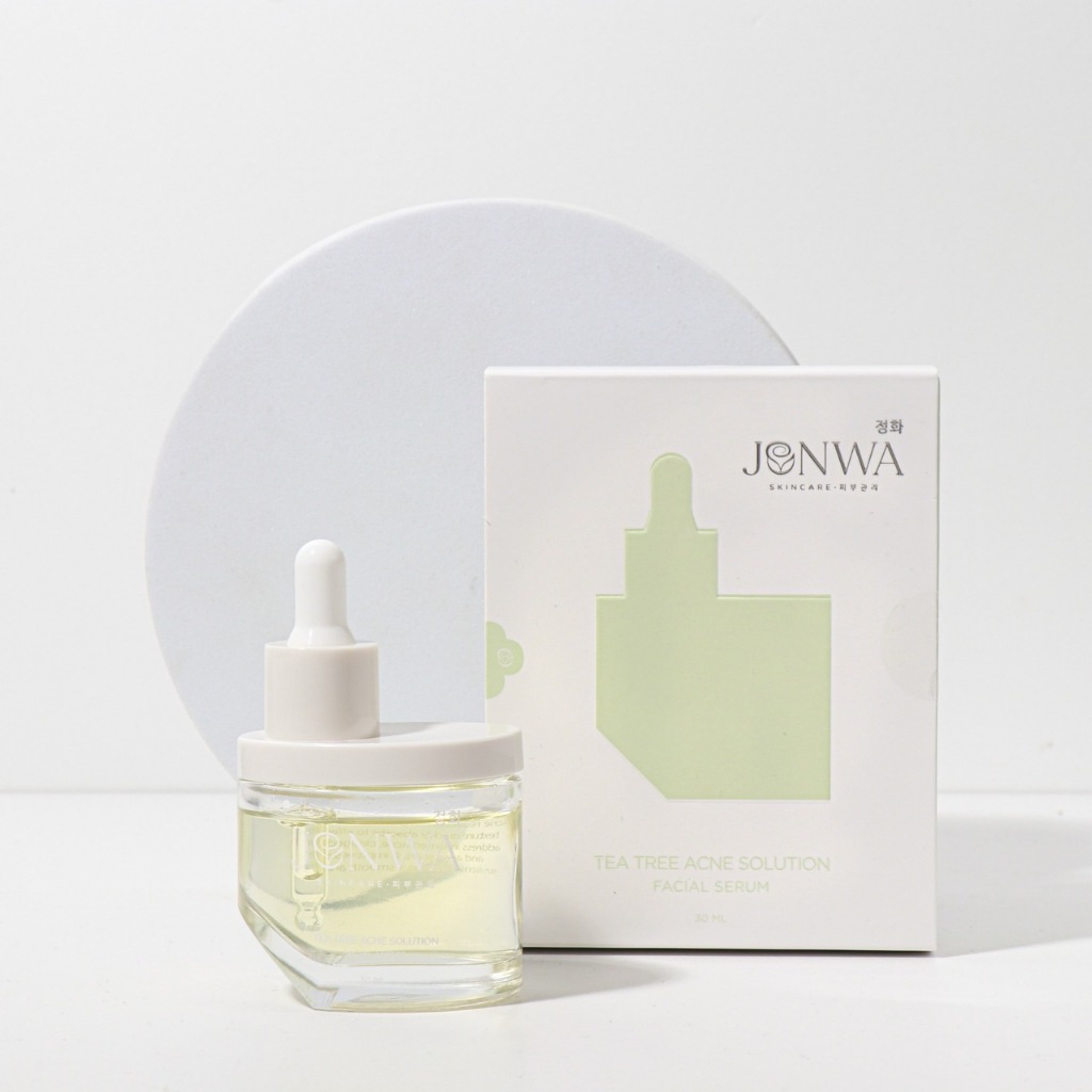 JONWA Tea Tree Acne Solution Facial Serum เซรั่มดูแลปัญหาสิว 30ml