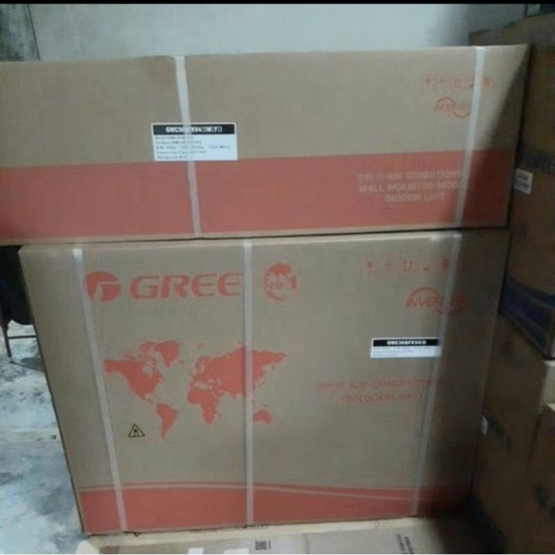 แอร์GREE ติดฝนัง ขนาด36000btu รุ่นGWC36QFXV4/I(WIFI)