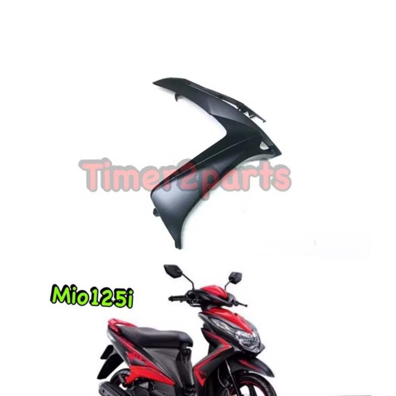 Sale Mio125i  บังลมหน้า , แฟริ่ง (ดำด้าน) ** ขวา R ** แท้ศูนย์ 1PN-F835V-00-P0 (st2)
