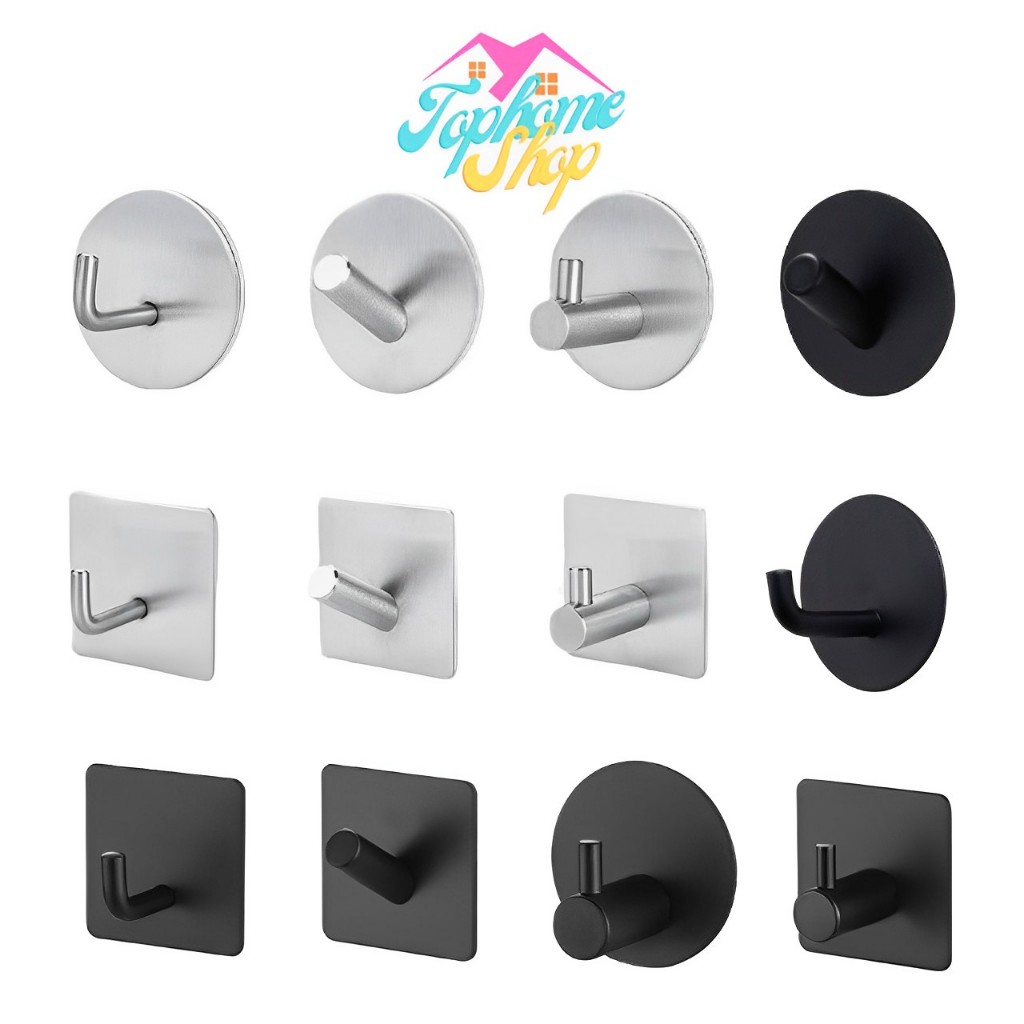 Topshome ขาแขวนติดผนัง ขาแขวน ตะขอ ตะขอติดผนัง ขาแขวนของ ER-E023