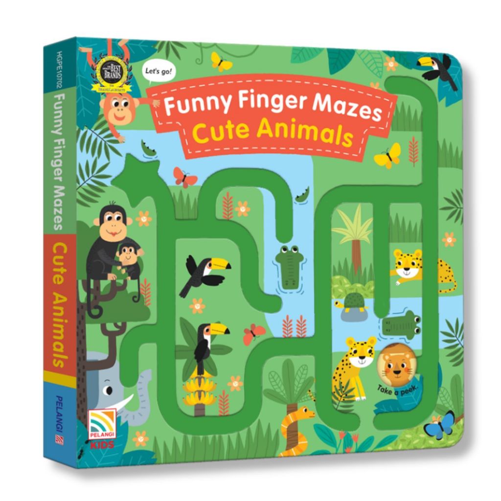 Funny Finger Mazes - Cute Animals
