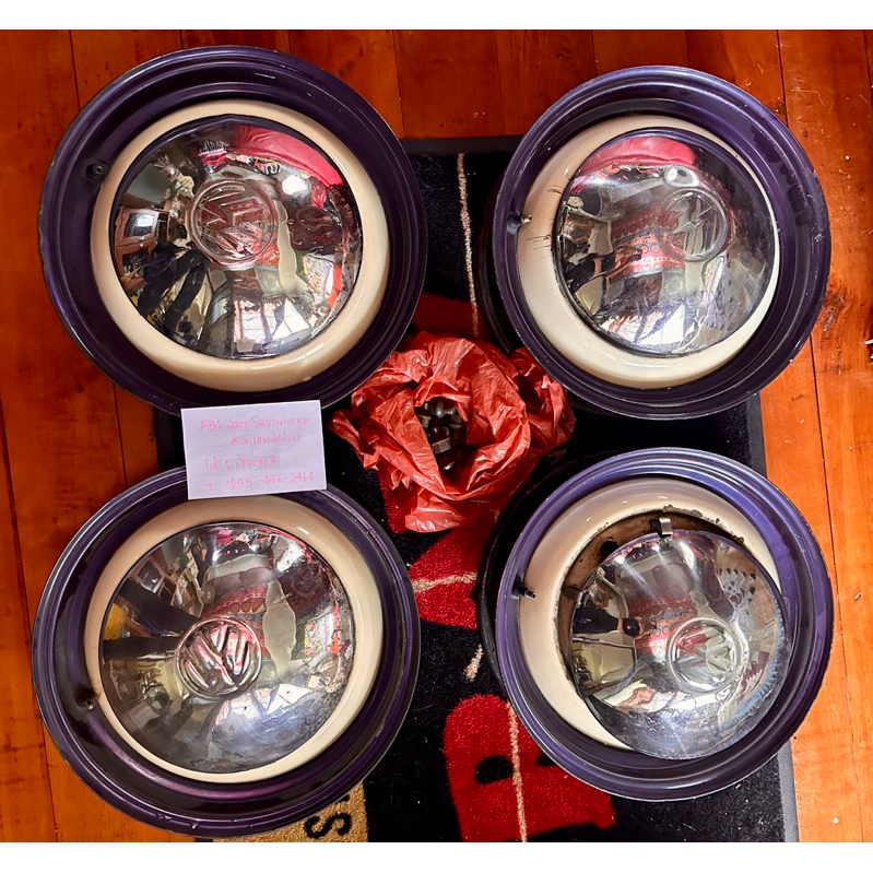 ล้อเดิมรถเต่าVWclassic5รู205ขอบ15