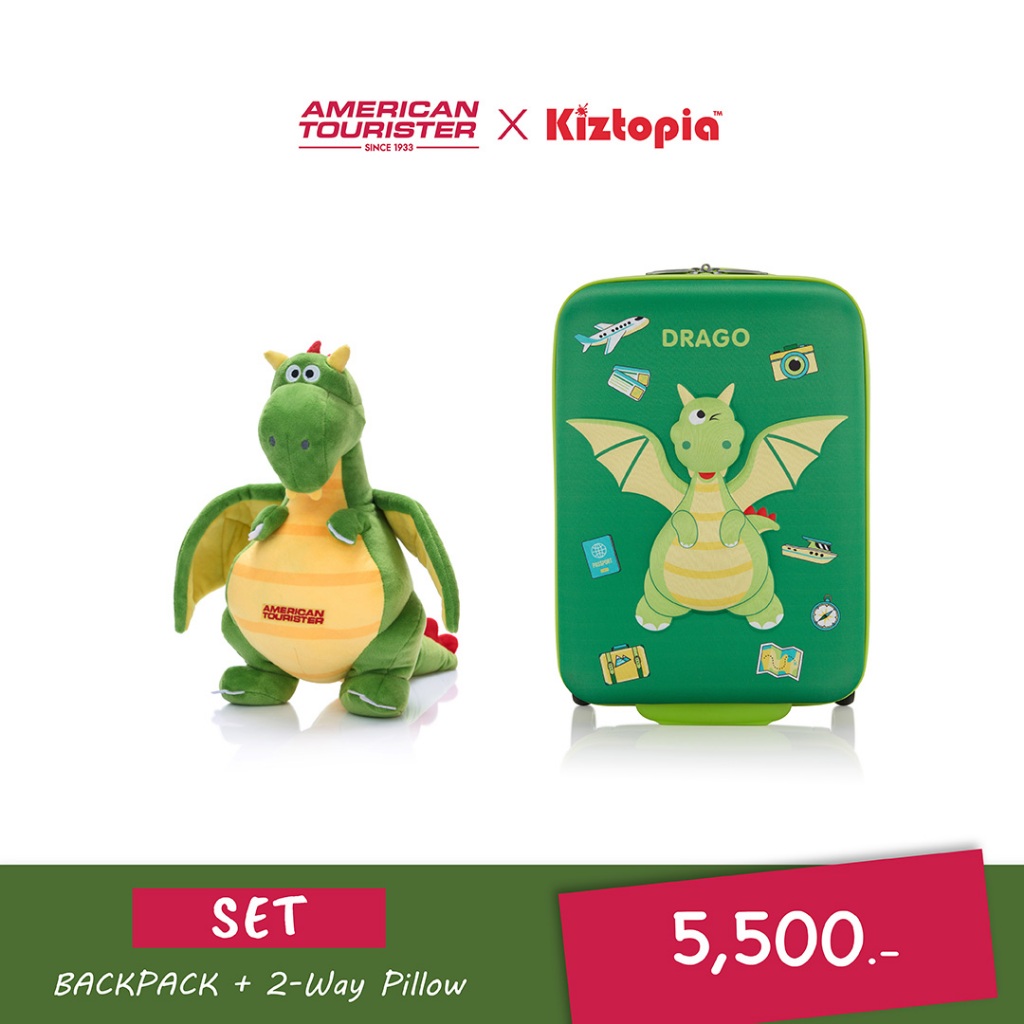 AMERICAN TOURISTER กระเป๋าเดินทางเด็ก (17นิ้ว) รุ่น AT X Kiztopia Upright 47/17 TSA