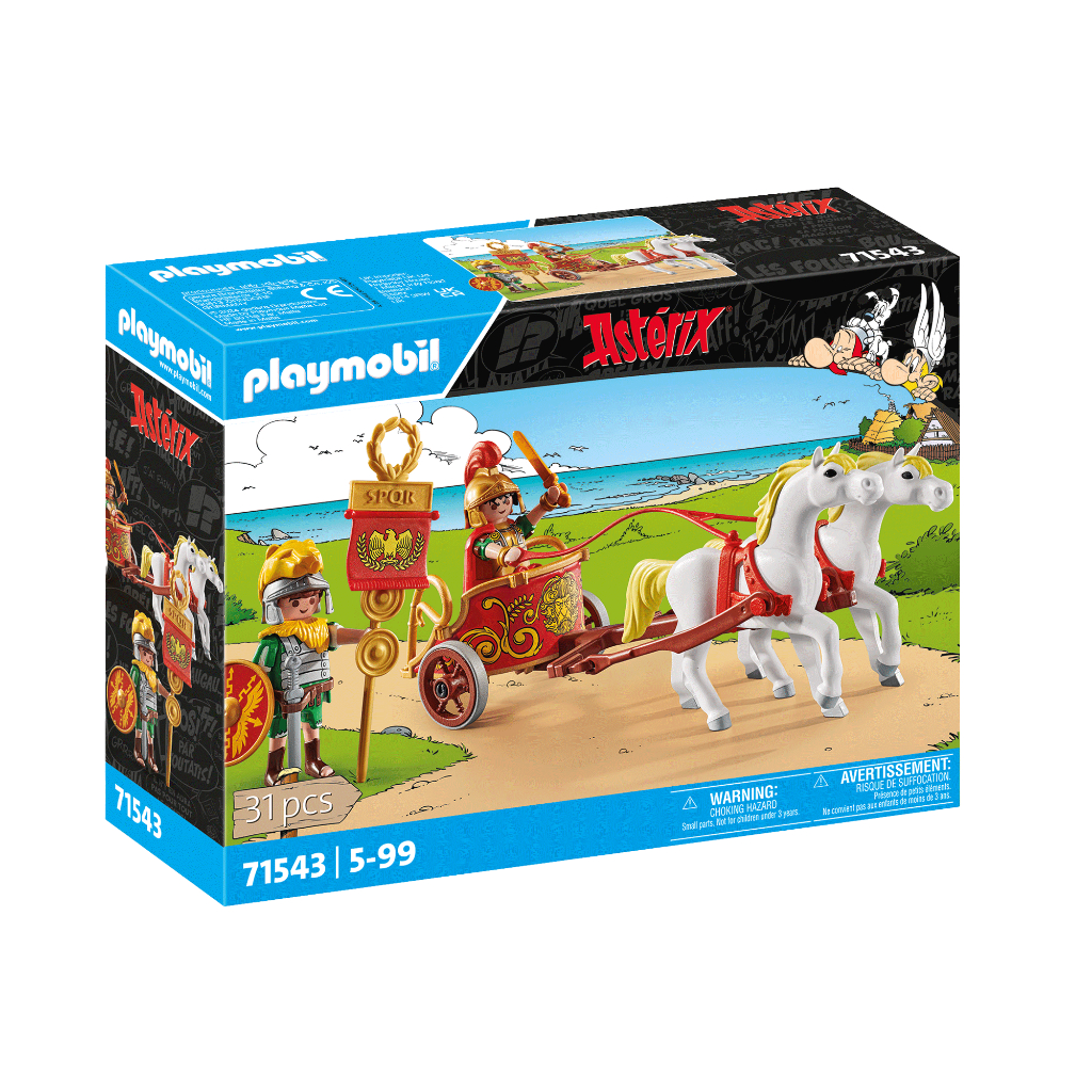 Playmobil 71543 Asterix: Roman Chariot แอคชั่นฟิกเกอร์ แอสเทอริกซ์ รถม้าโรมัน