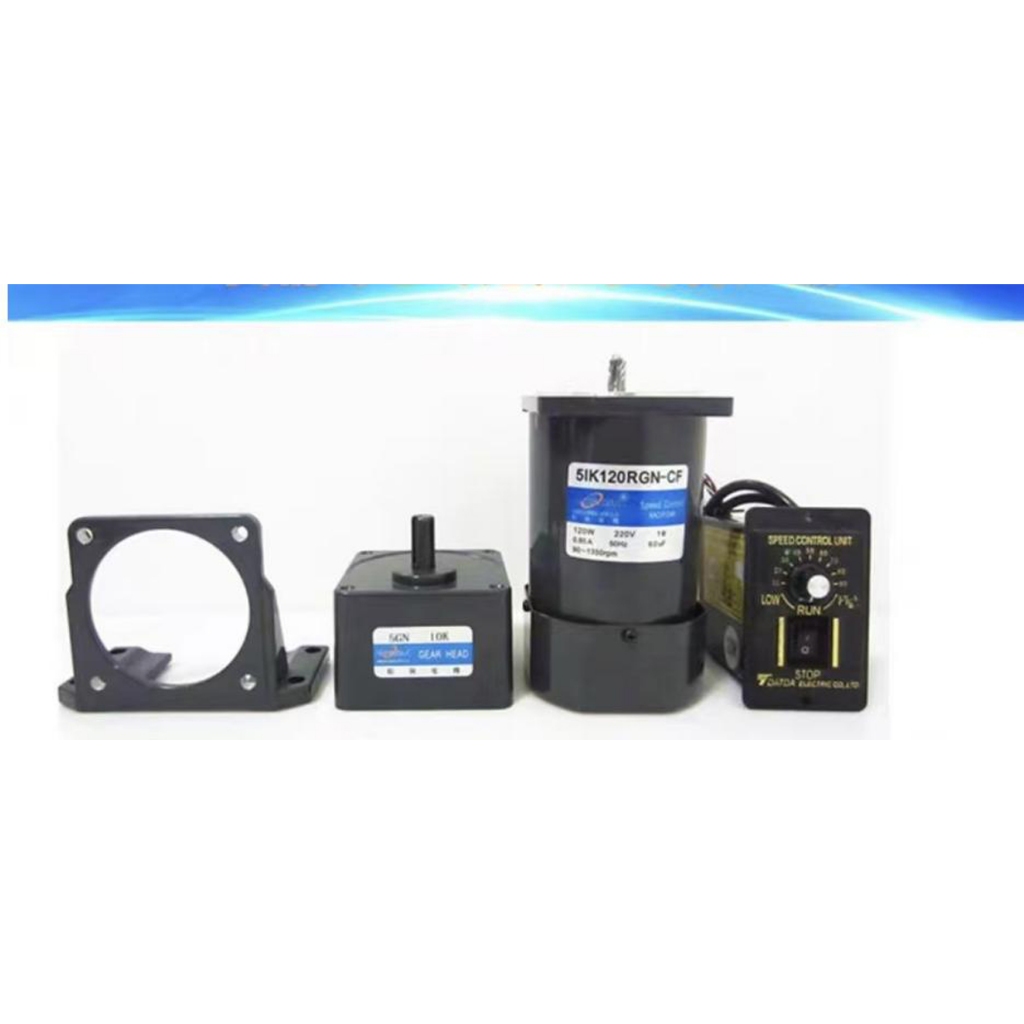 ஐ♨Songgang 6W-400W มอเตอร์ลดความเร็ว 5IK60RGN-CF 5GN100K ส่งผู้ว่ามอเตอร์ควบคุมความเร็ว