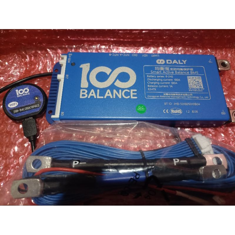 Smart Bms Wifi 4-24s 100A/150A 100 Balance