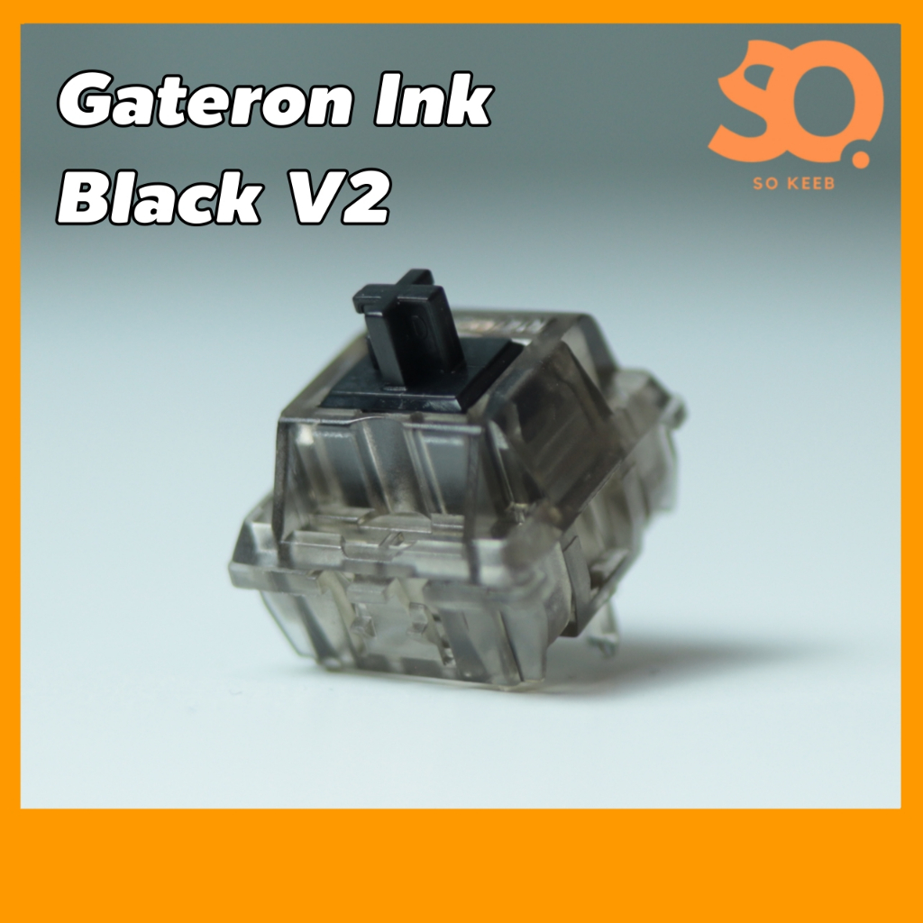 Gateron Ink Black V2 Switch (Linear) 10ชิ้น Mechanical Keyboard Switch