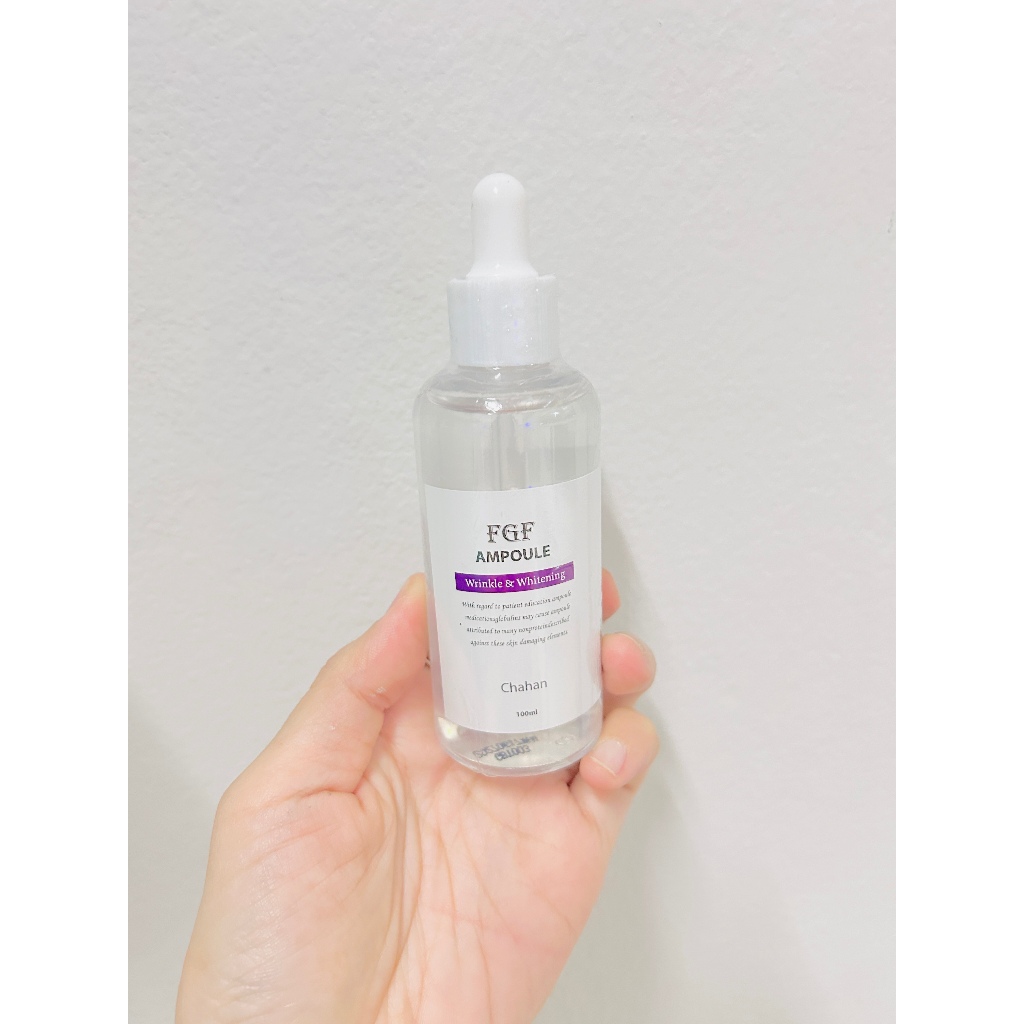 GBT Lab Chahan FGF Ampoule แอมพูล FGF ช่วยกระตุ้นไฟโบรบลาสต์ เซลล์ผลิตคอลลาเจน อีลาสติน ไฮยา ลดริ้วร