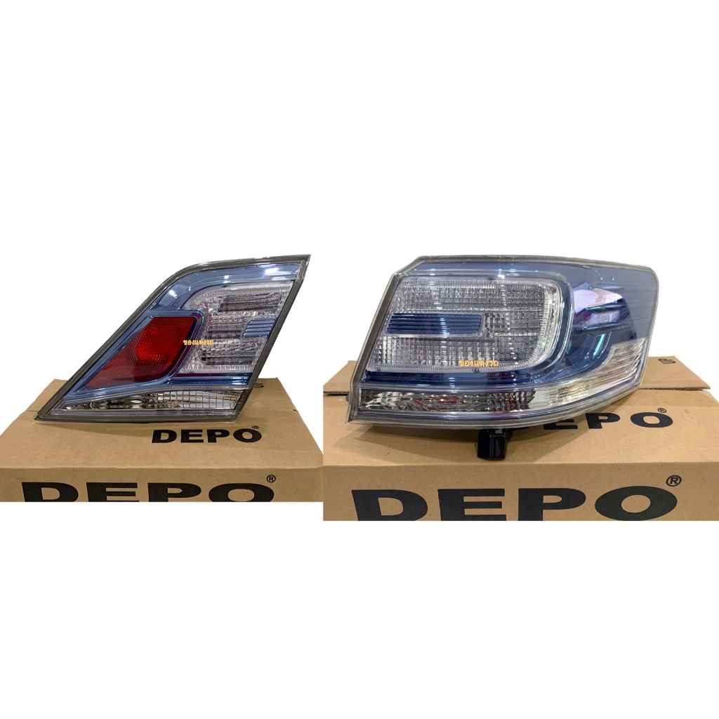 (Depo) ไฟท้าย ไฟทับทิมท้าย TOYOTA CAMRY แคมรี่ 2009 2010 2011 รุ่น HYBRID