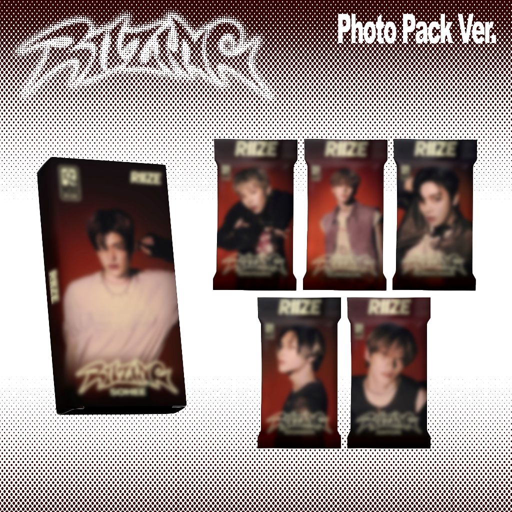 RIIZE - The 1st Mini Album ‘RIIZING’ - Photo Pack Ver.(SMART ALBUM) (Random)