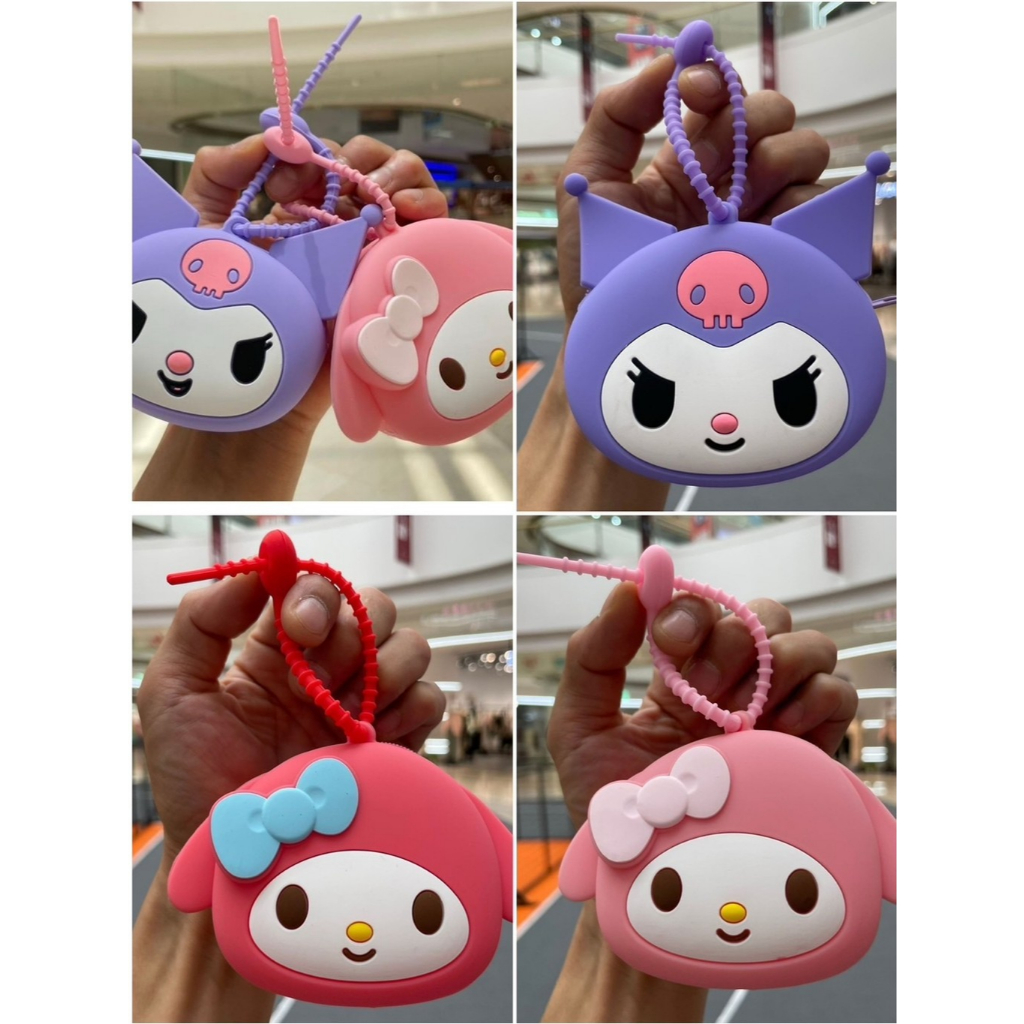 กระเป๋าใส่เหรียญ ซิลิโคน สีสันสดใส กระเป๋าถือ สร้างสรรค์ ของเล่นเด็ก กระเป๋าจี้ กระเป๋า L227