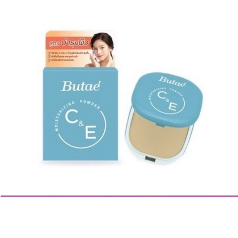 (แท้) Butae C&E White Powder 12g แป้งบูเต้ ซีแอนด์อี ไวท์ ตลับน้ำเงิน
